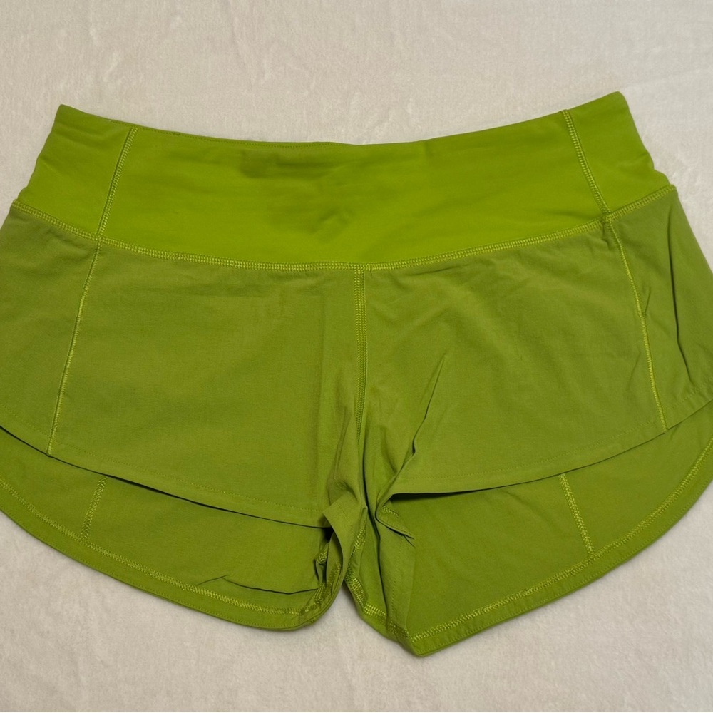 Green Lululemon Shorts